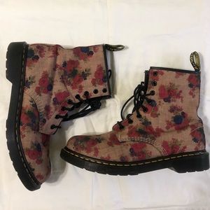 Floral Doc Martens